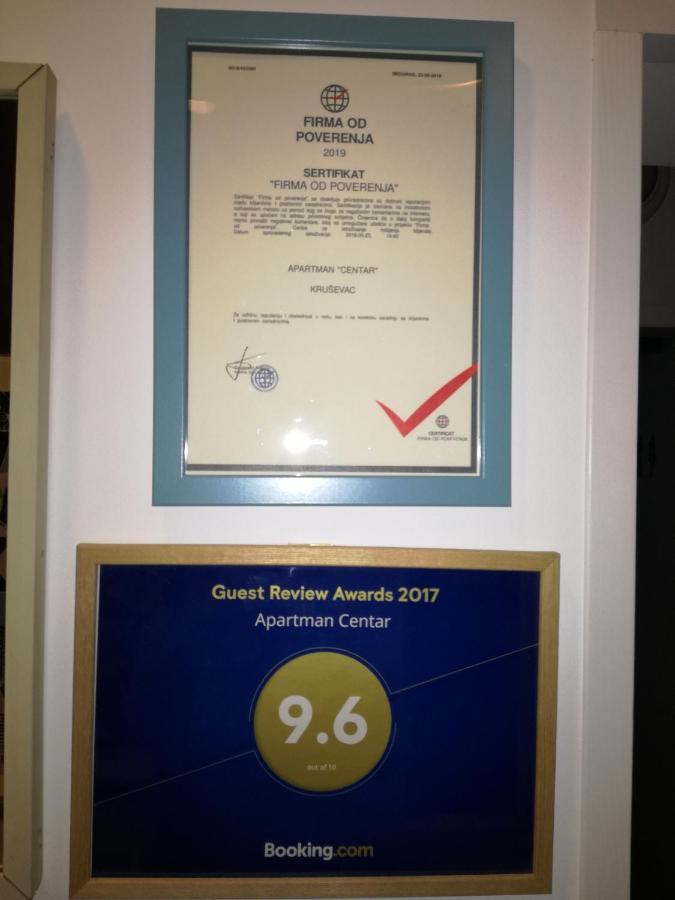 Apartman Centar Kruševac Dış mekan fotoğraf
